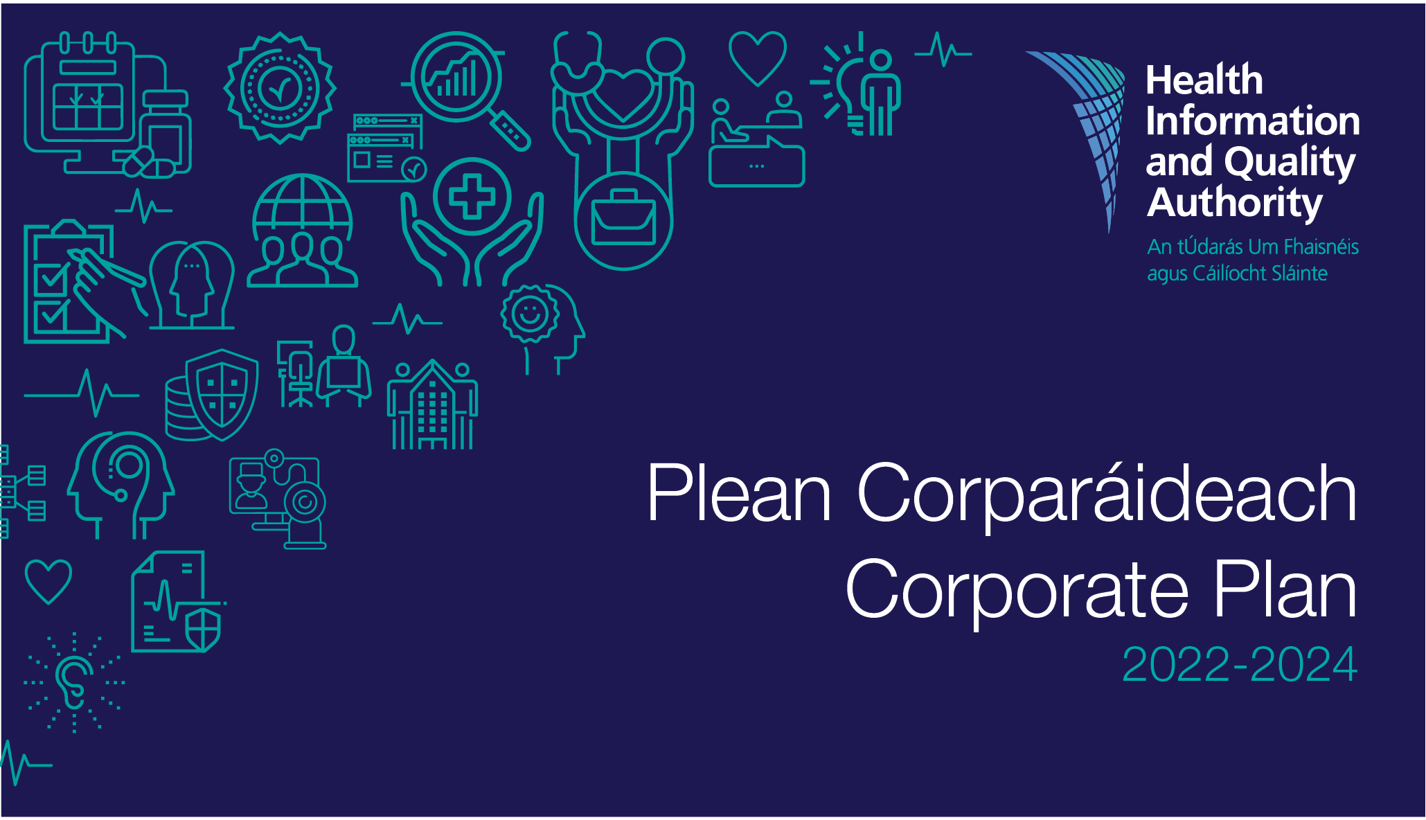 Corporate Plan 2022-2024 cover design