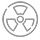 radiation icon symbol